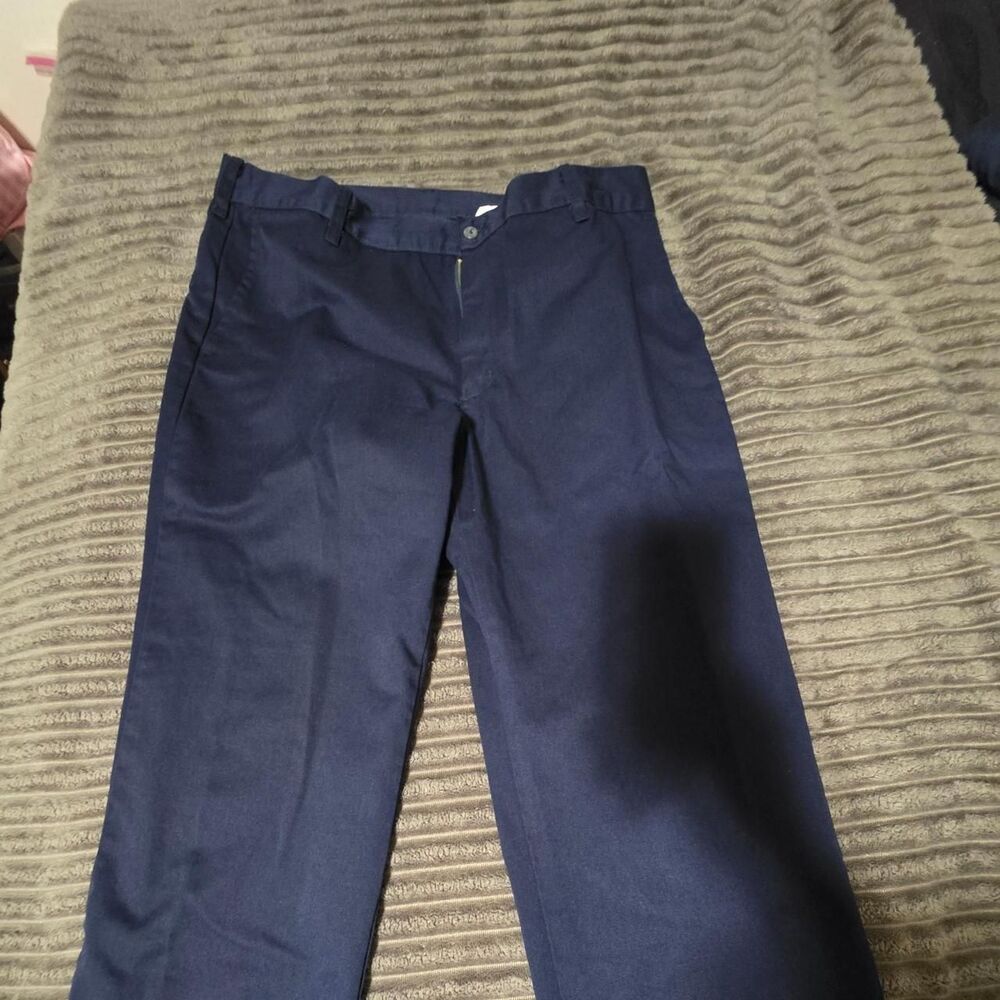 Unbranded Men's Navy and Blue Trousers